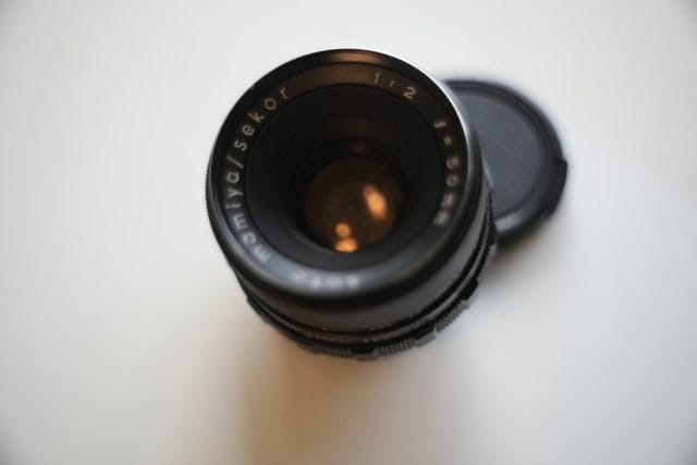 AUTO mamiya/sekor 50mm f2 M42 後期型 レビュー作例 マミヤ光機 富岡