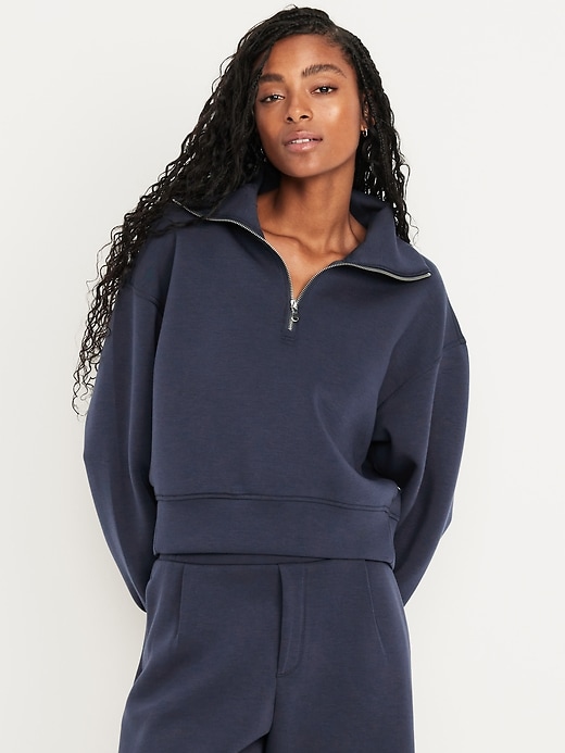 Bounce Fleece Half-Zip Pullover Sweatshirt | Old Navy
