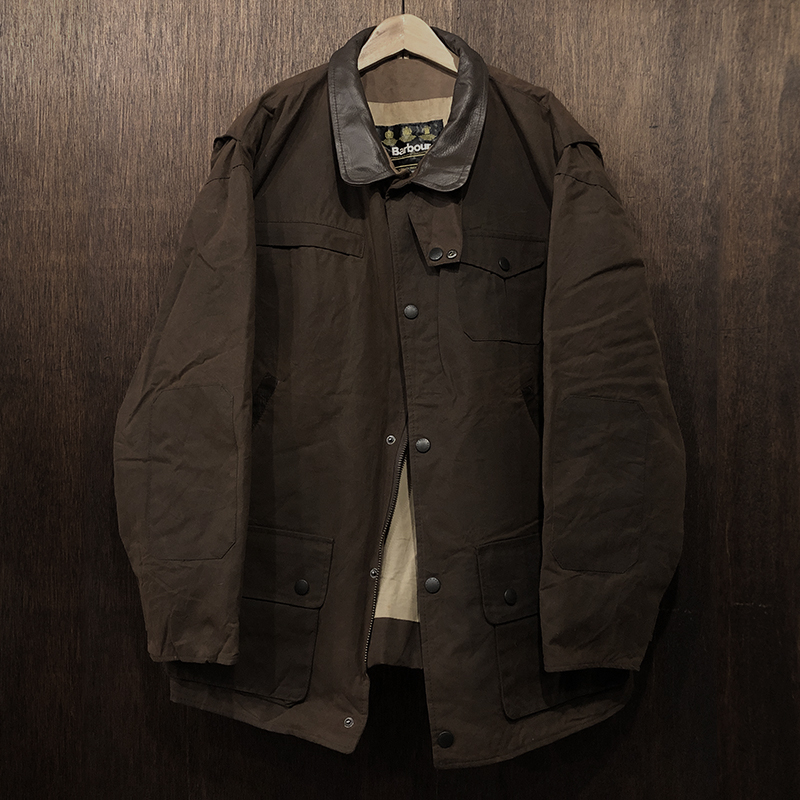 Barbour Bushman Jacket Dark Brown Original 3warrant | OLDS
