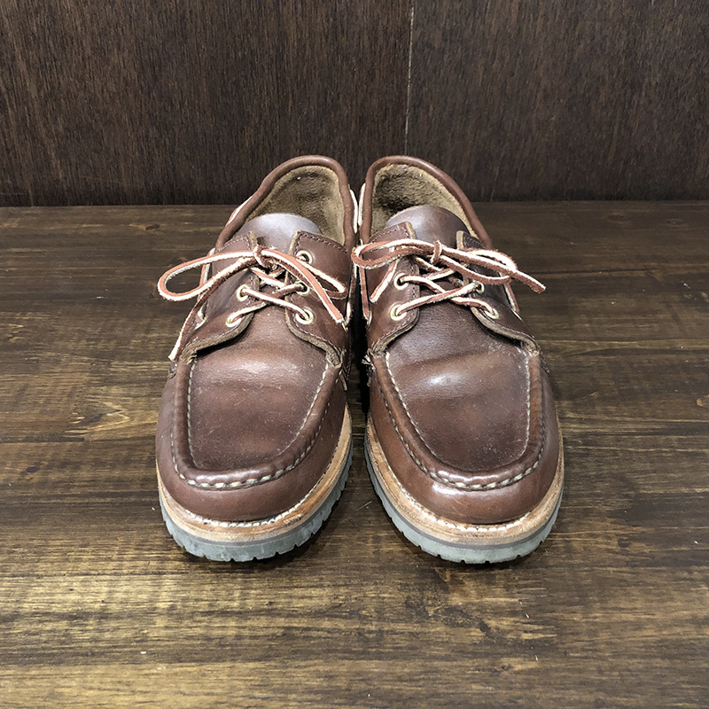 RUSSELL MOCCASIN スエード モカシン 6.5 箱付 RUSSELL MOCCASIN