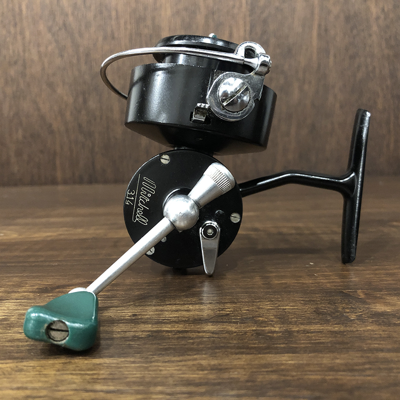Mitchell 314 Green Handle Knob Spinning Reel ミッチェル 314 ハイ