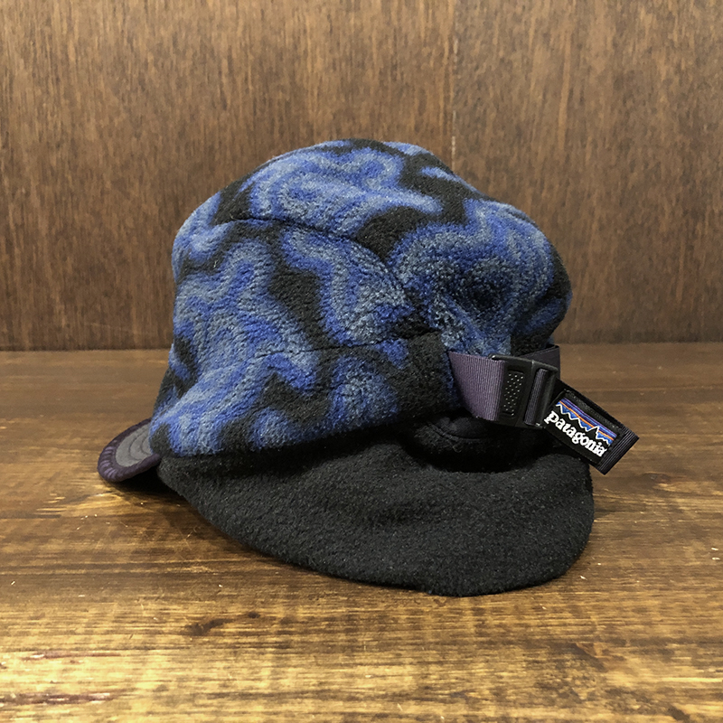 Patagonia Duckbill Synchilla fleece Cap Purple Black Zenturtle L