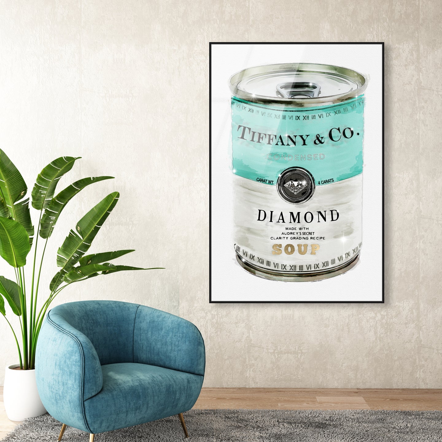 Priceless Can | Fashion and Glam Wall Art by Oliver Gal