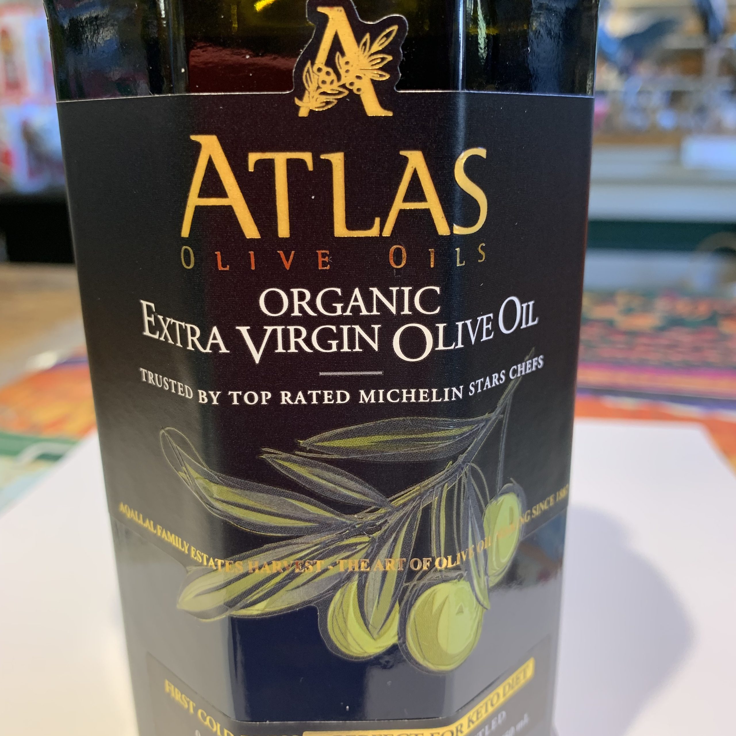 Atlas, organic olive oil, 750 ML product of Morocco - The Olive