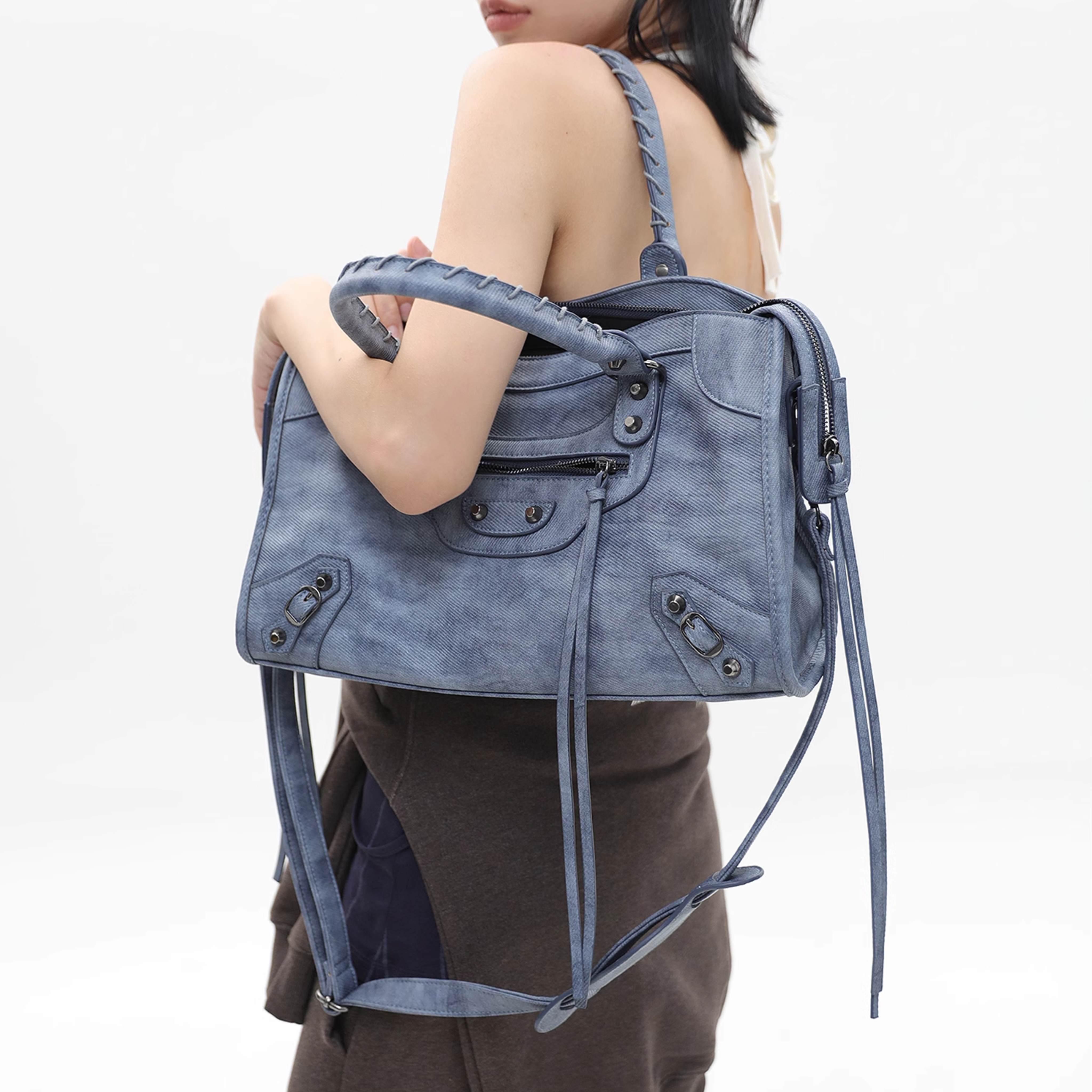 2WAY PARIS RETRO BIG BAG