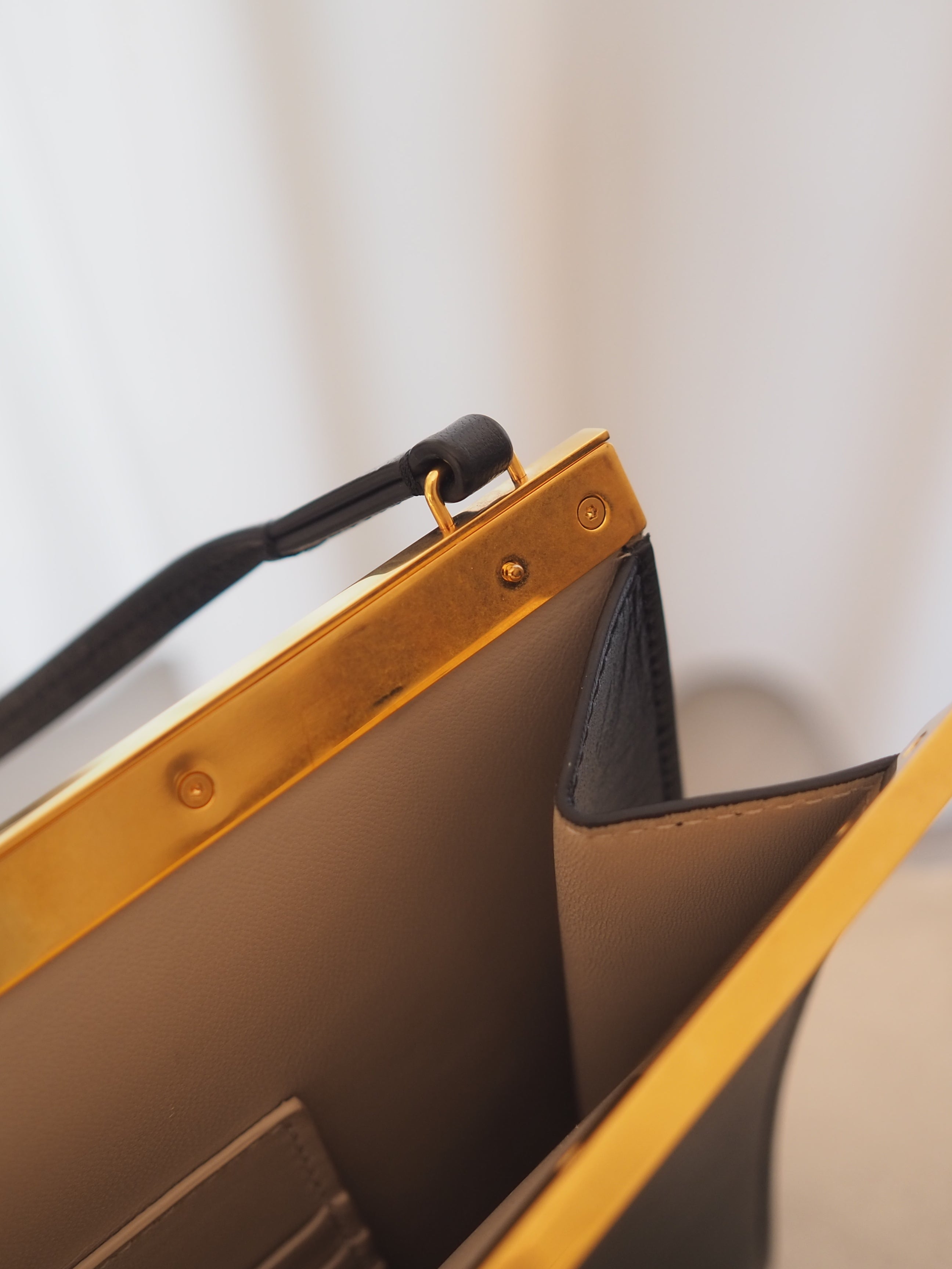 CELINE セリーヌ クラスプミニ ショルダーバッグ フィービー ブラック