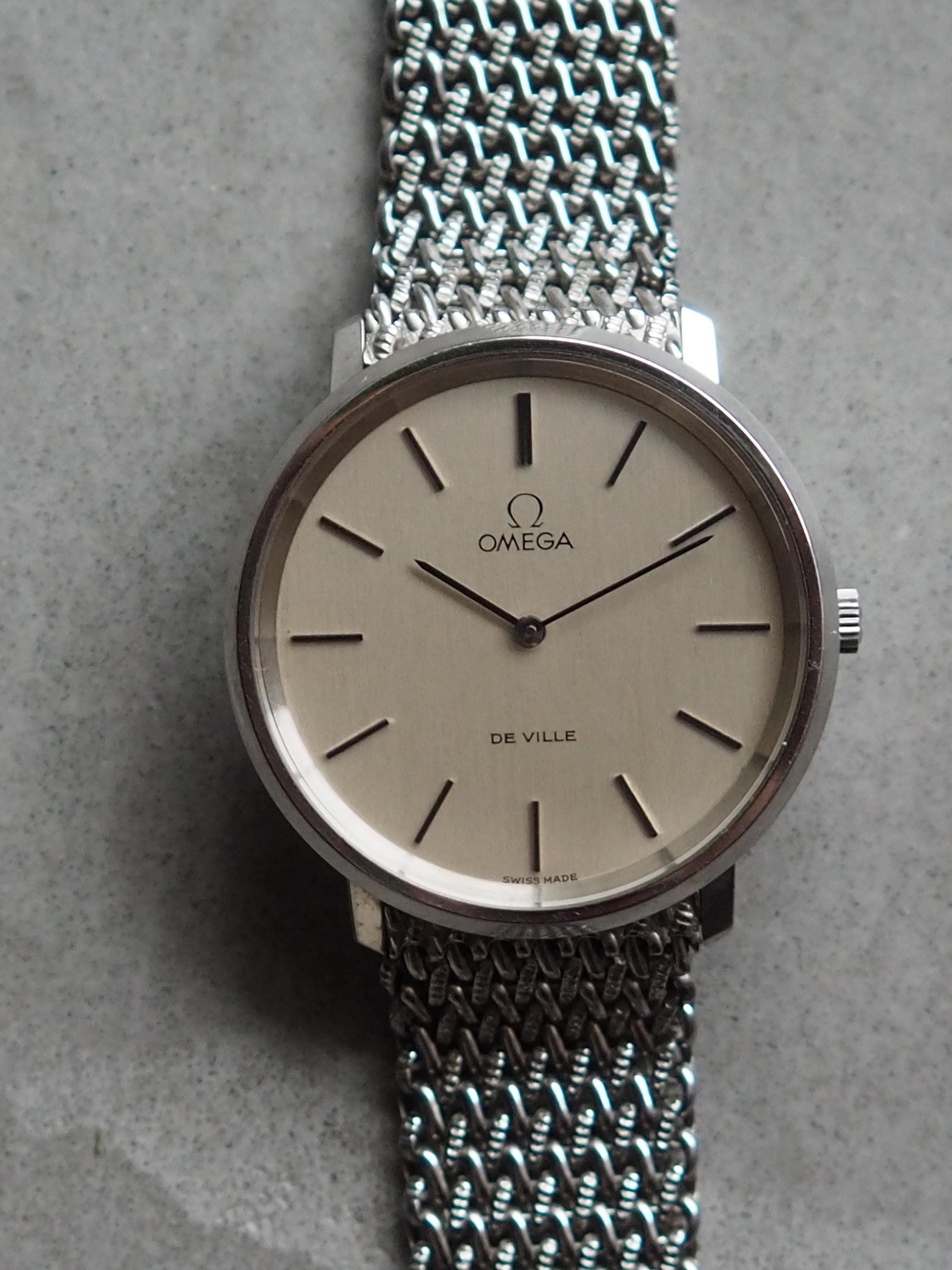 OMEGA オメガ DE VILLE デビル 腕時計 メンズ ユニセックス シルバー