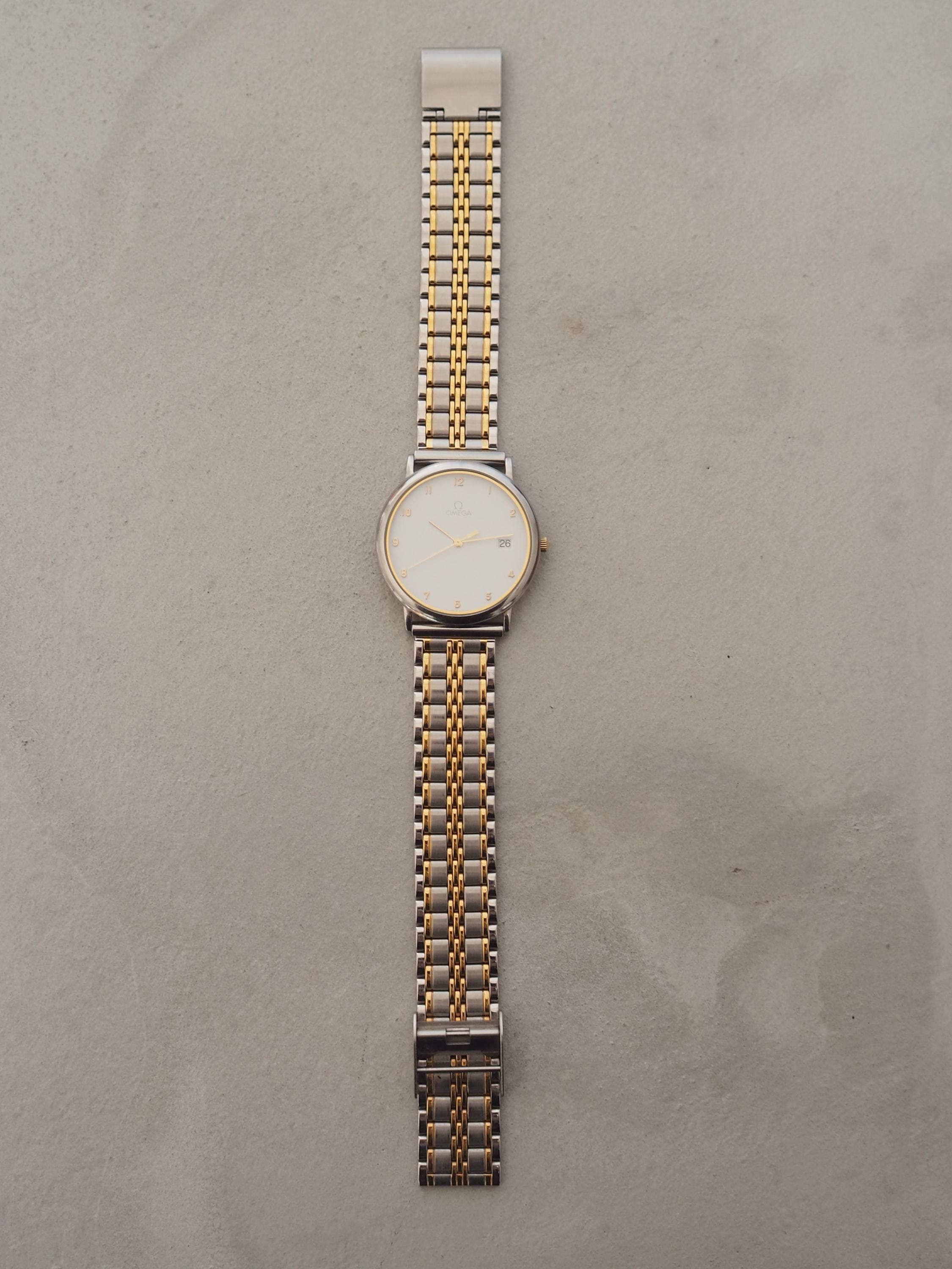 OMEGA オメガ DE VILLE デビル ラウンド ウォッチ 腕時計シルバー