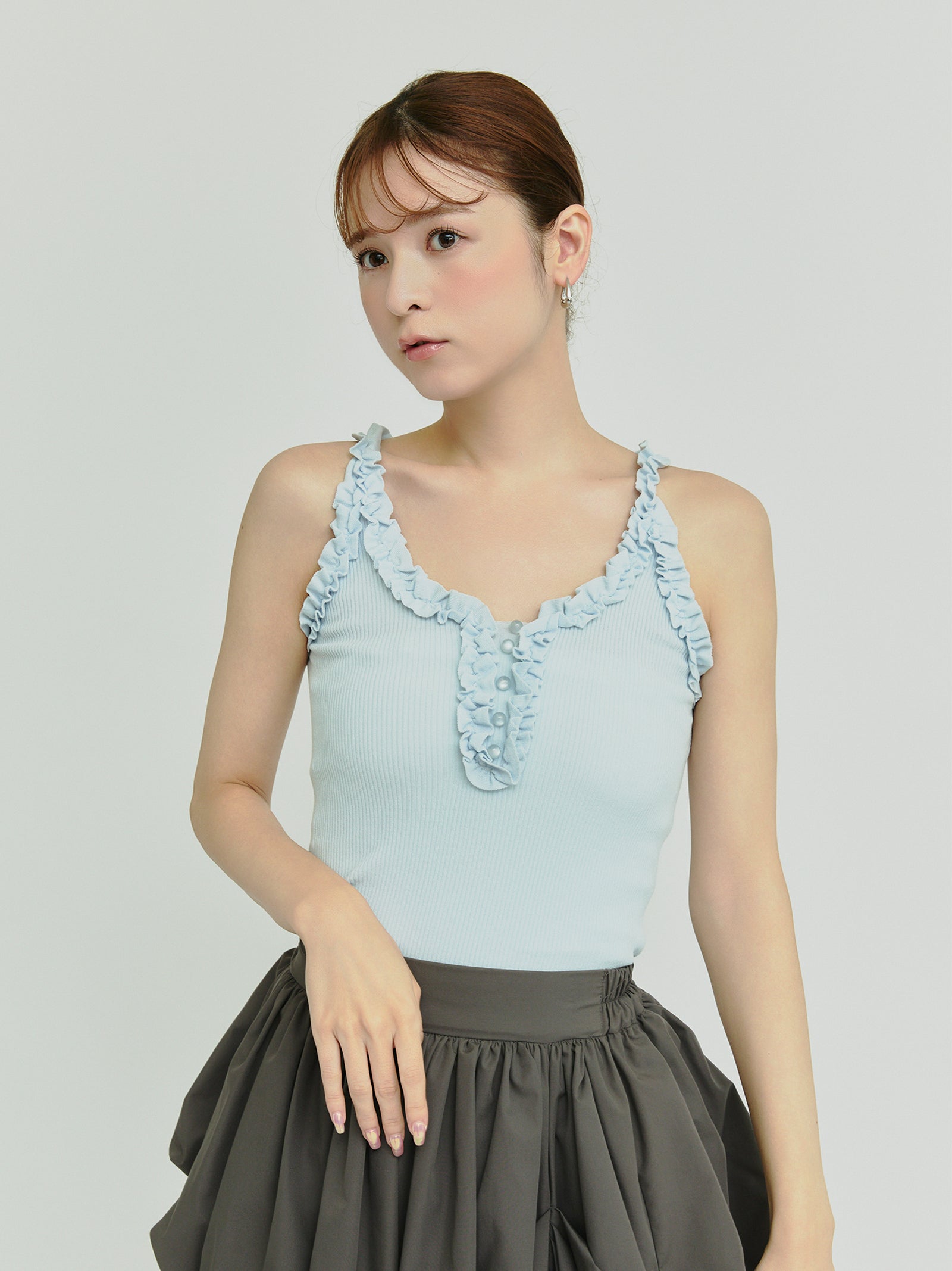 フリルキャミソール