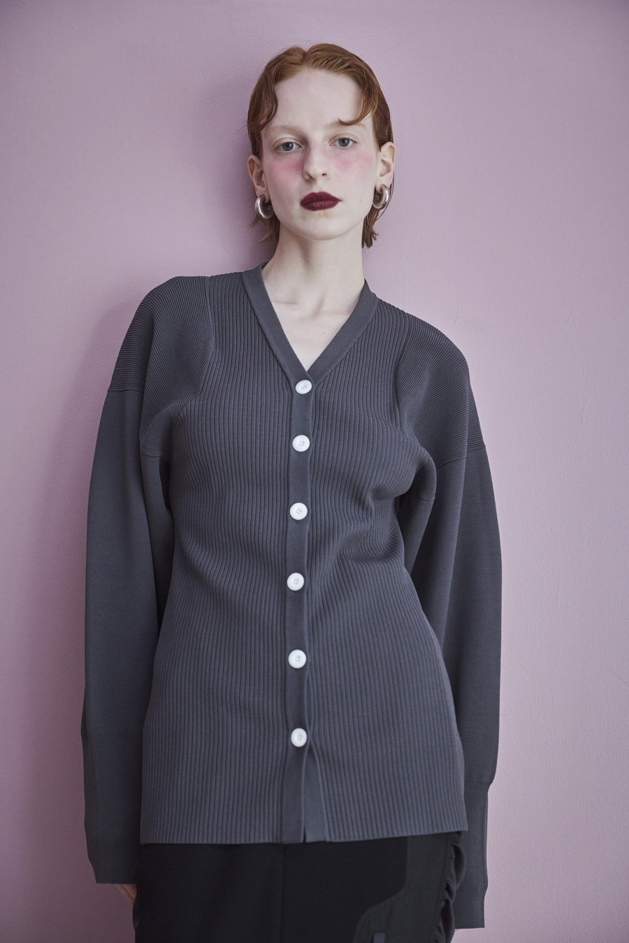 OMMO ONLINE STORE / SQUARESLEEVE V NECK KT CD