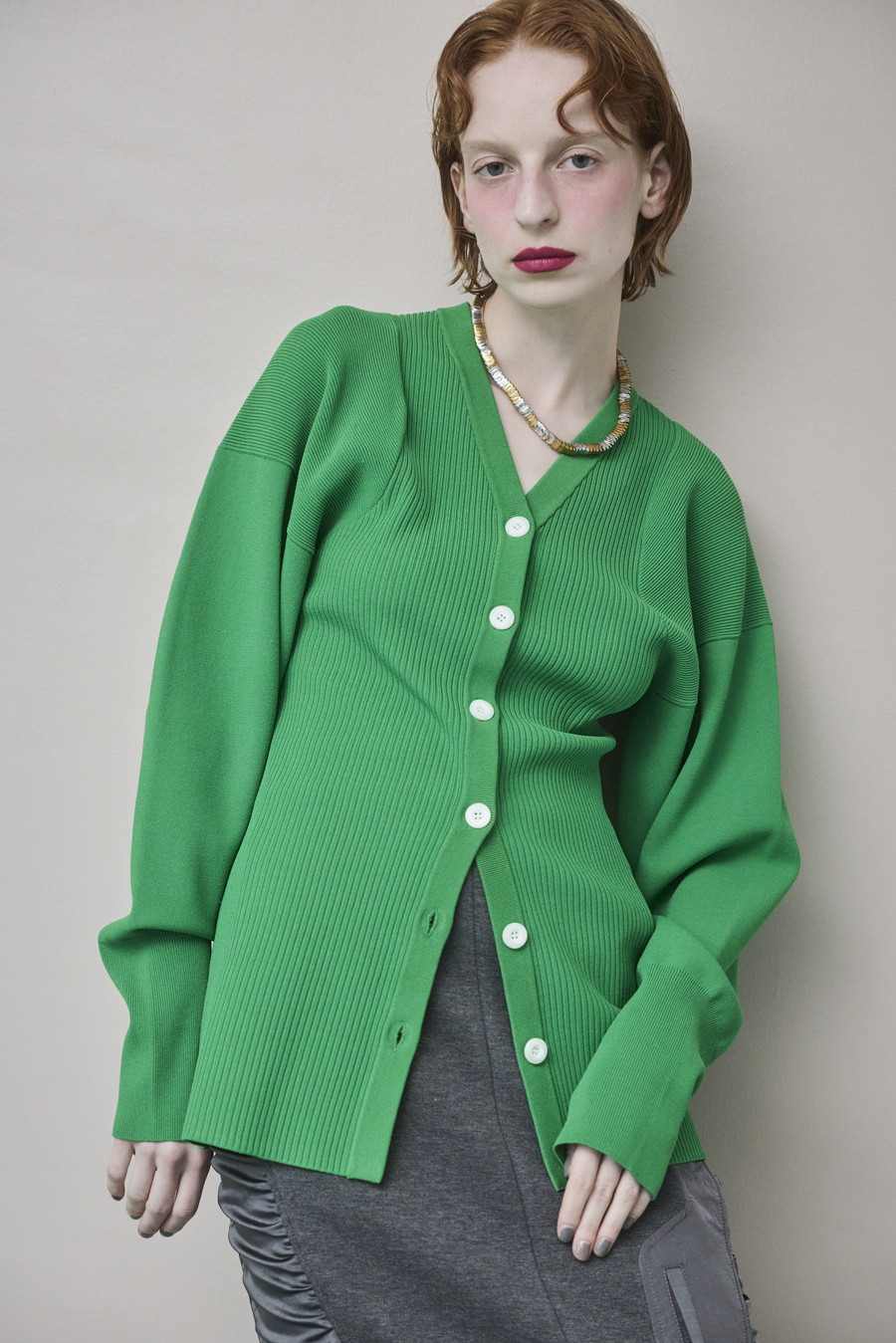 OMMO ONLINE STORE / SQUARESLEEVE V NECK KT CD