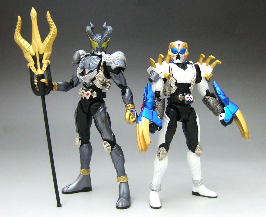 超合金GE-41 装着変身 仮面ライダーアーク＆仮面ライダーレイ バンダイ