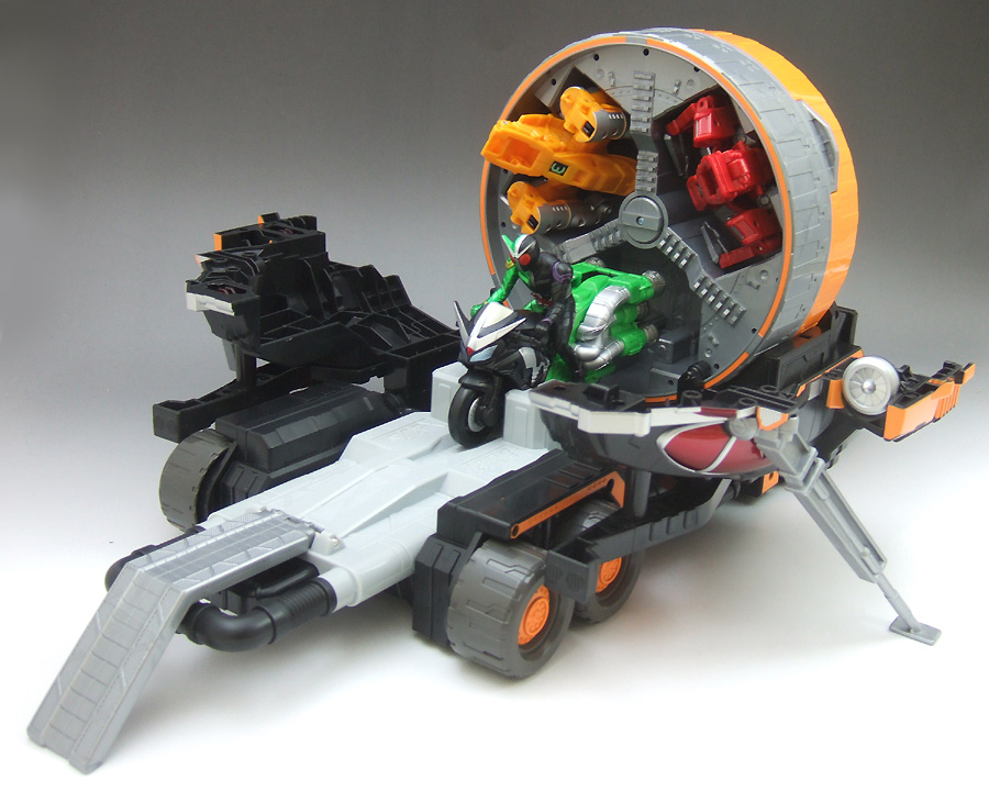 回転換装ベース DXリボルギャリー 仮面ライダーW バンダイ