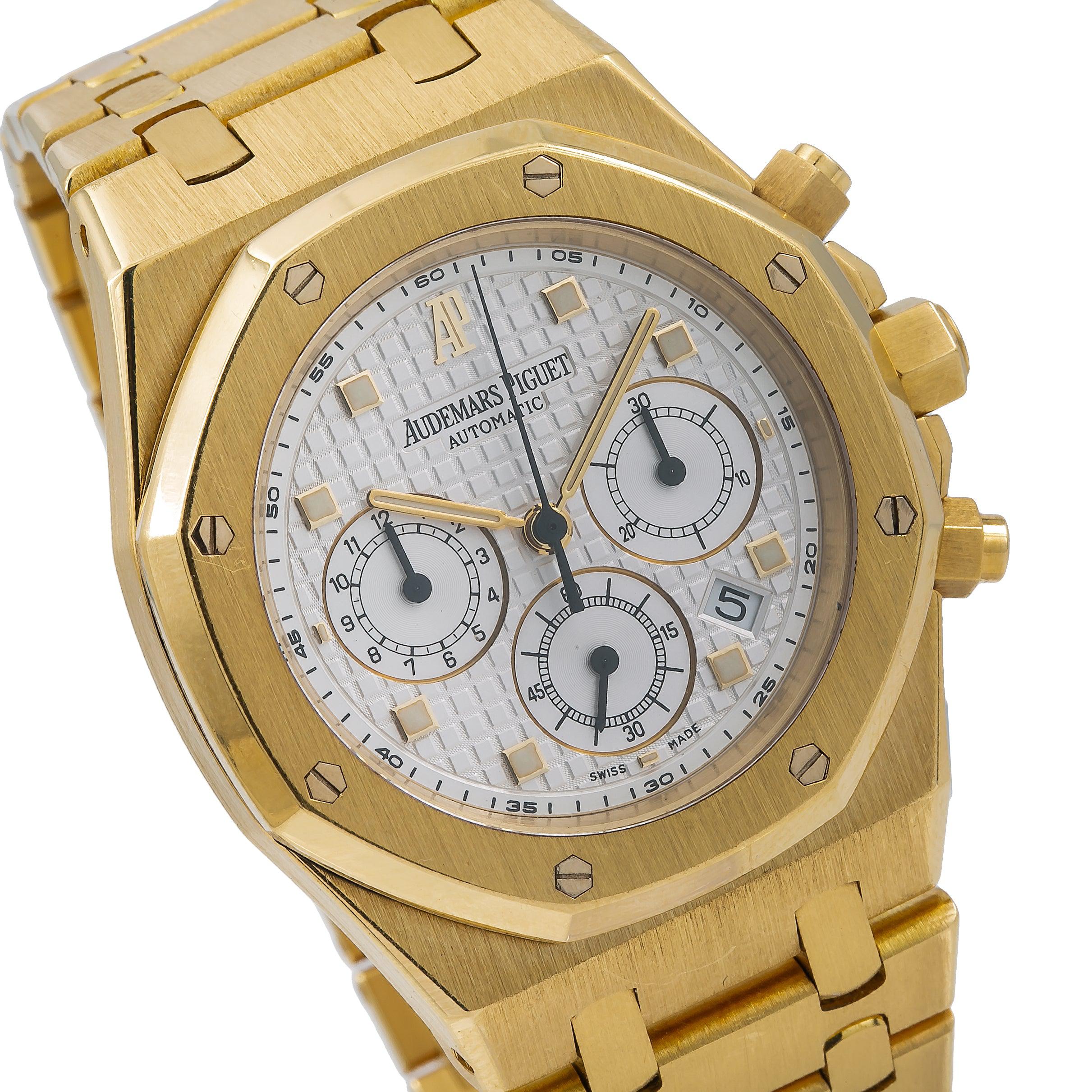 Buy Audemars Piguet Royal Oak Chronograph 26022BA 39MM White Dial