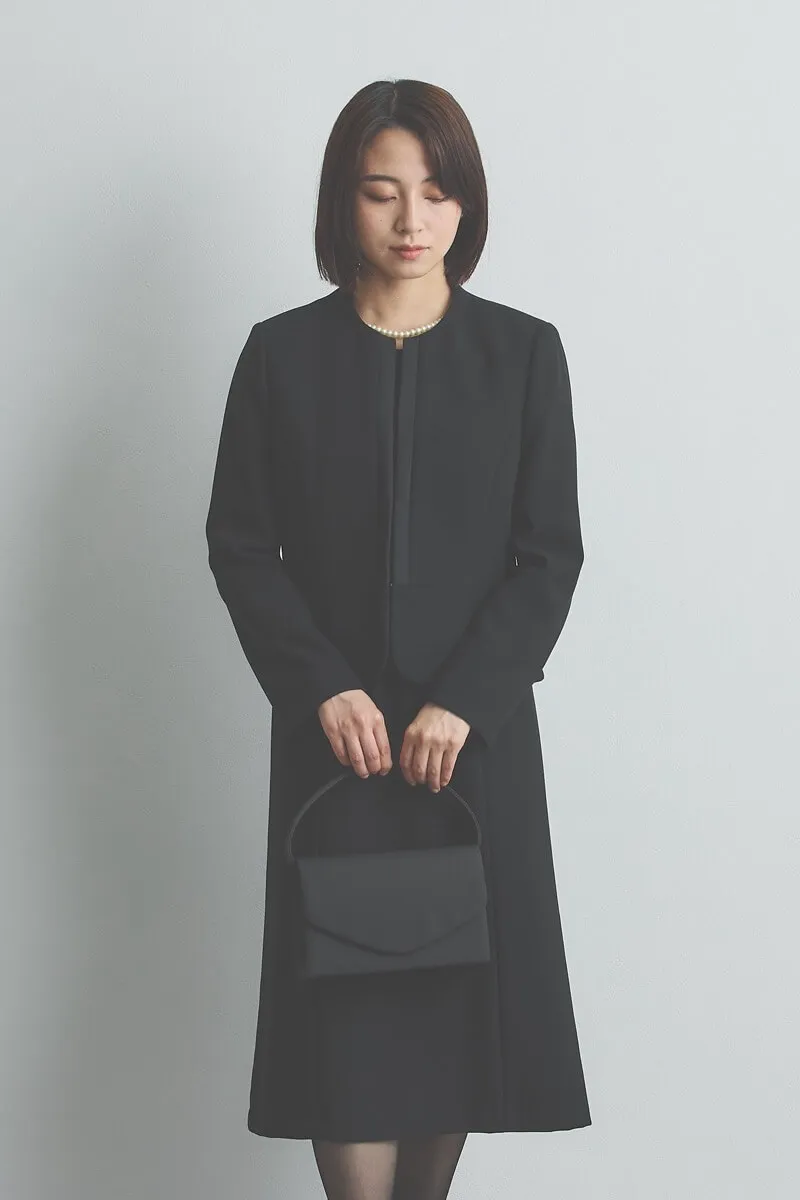 ブラックのクラシックフォーマルセレモニースーツセット[S] GLANESS