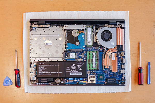 VAIO S15分解レビュー - ONE'S- ソニープロショップワンズ[兵庫県小野