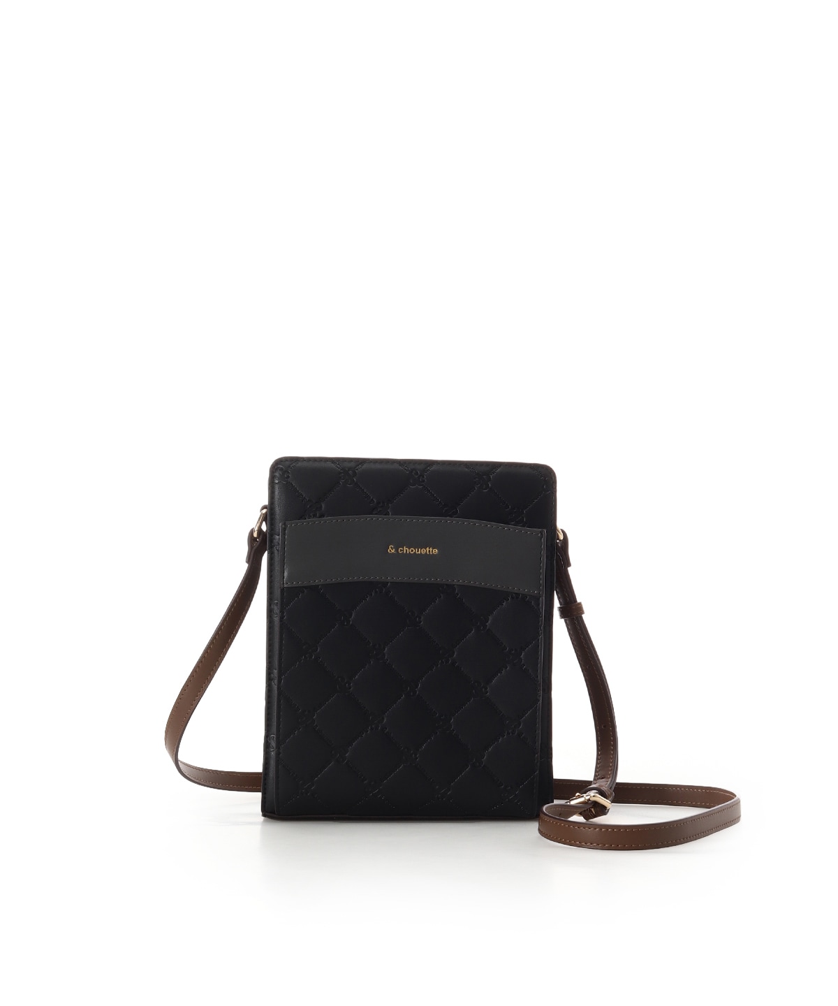キルティングスクエアバッグ(FREE ブラック): & chouette｜アンド