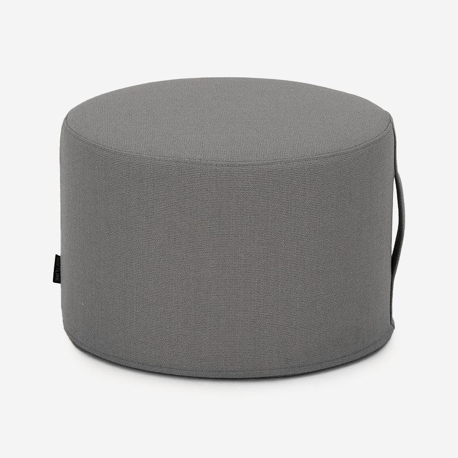DRUMS POUF グレー 直径45 / 高さ35cm｜【公式】ACTUS online｜家具