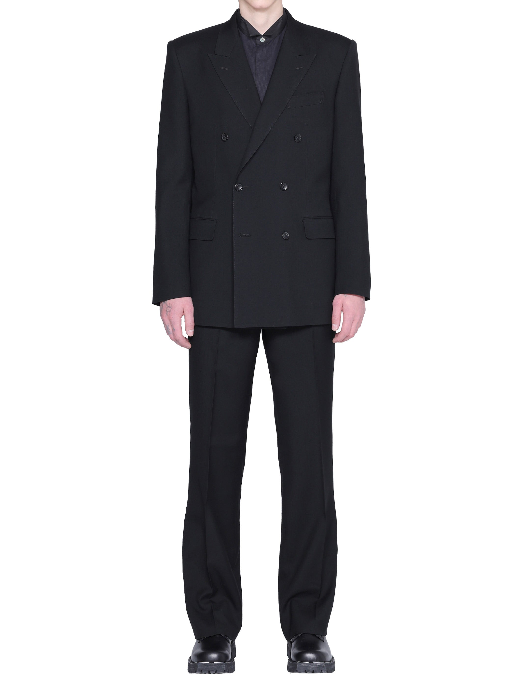 WOOL DOUBLE BREASTED JACKET