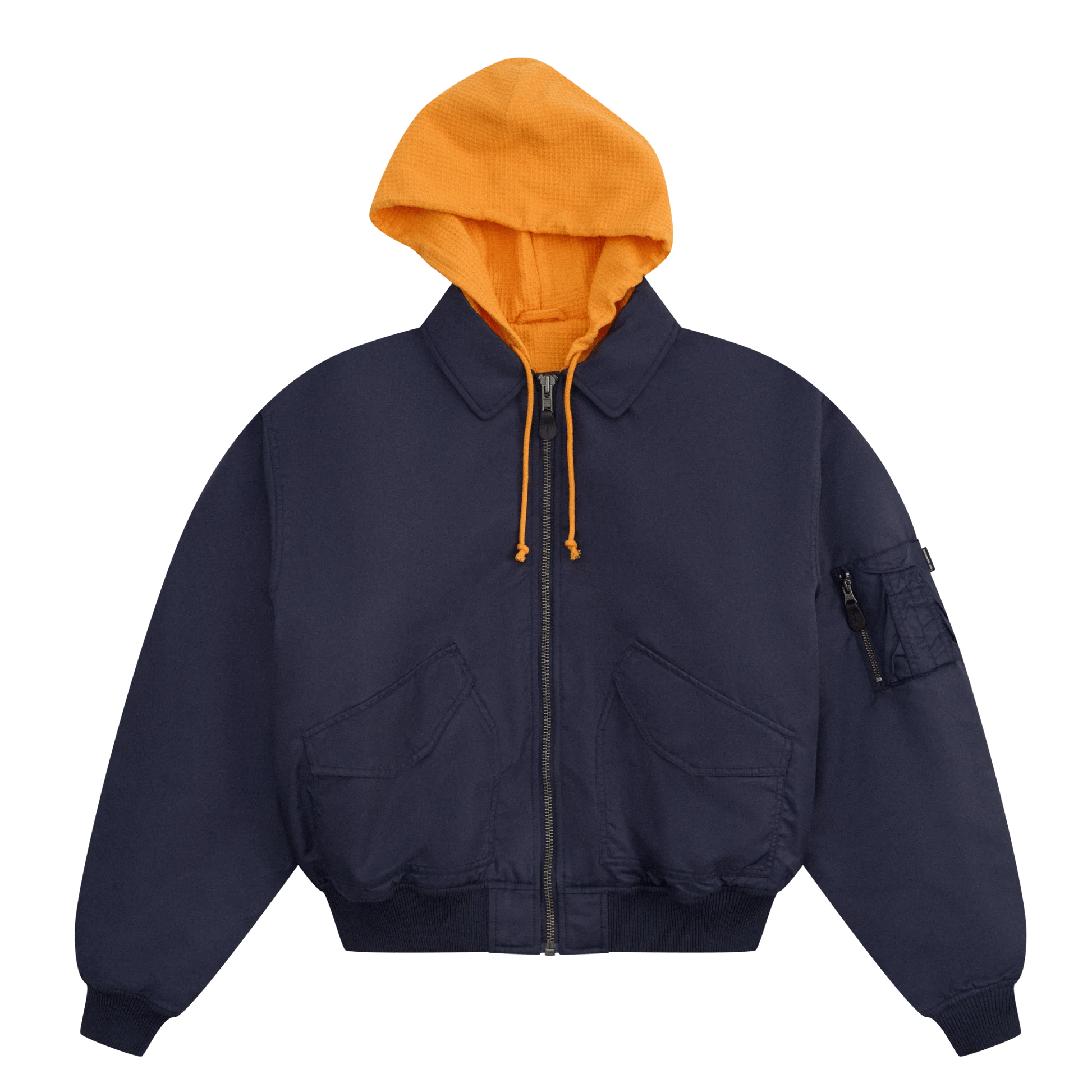 GOSHA RUBCHINSKIY/ゴーシャ・ラブチンスキー/Hooded Bomber Jacket(L