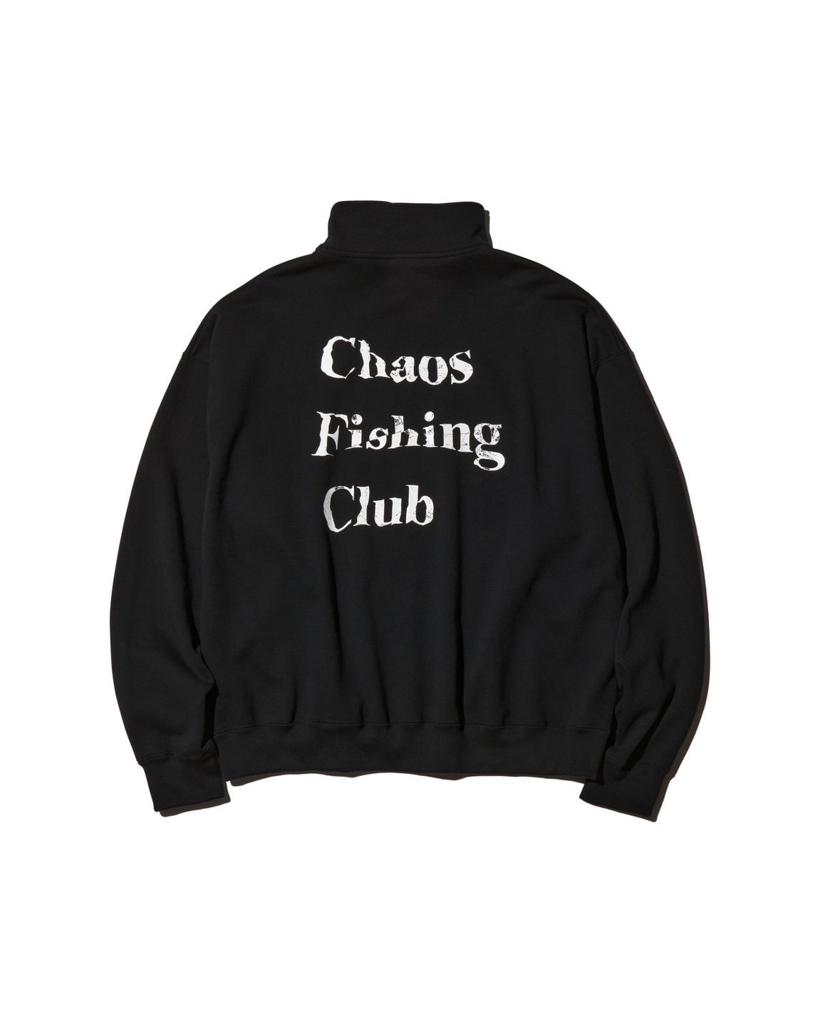 CHAOS FISHING CLUB/カオスフィッシングクラブ/LOGO HALF ZIP SWEAT