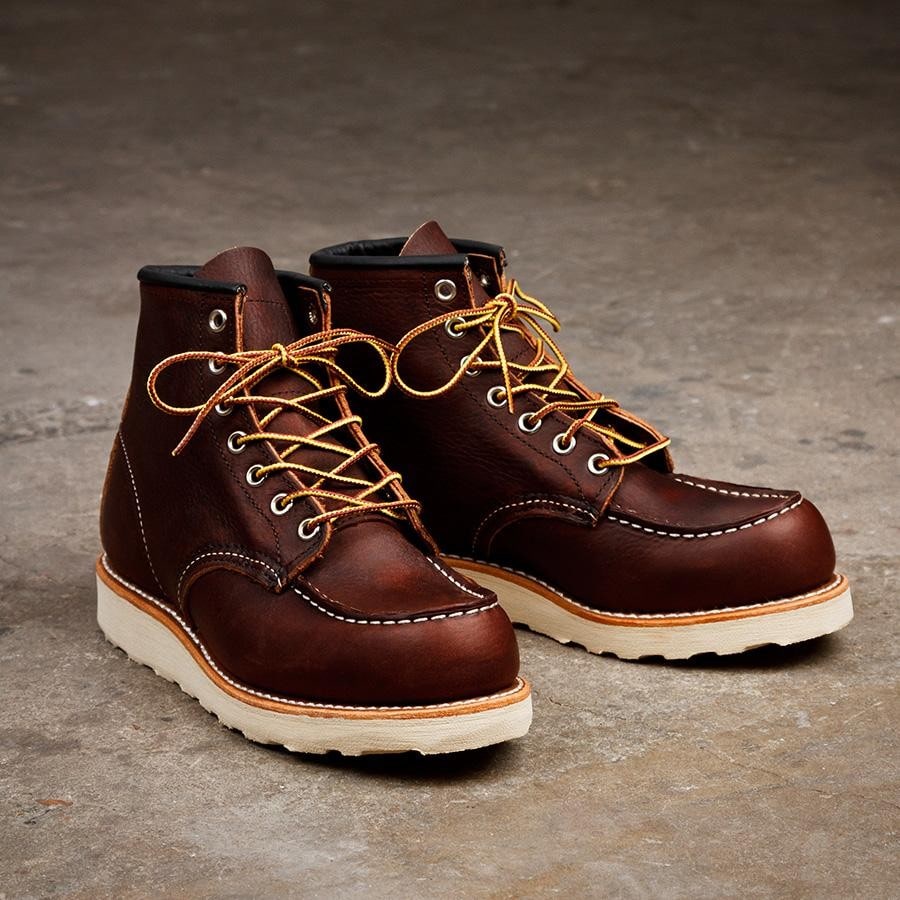 レッドウィング 6inch CLASSIC MOC 8138(US 7.0 D(約 25.0 cm))｜ RED