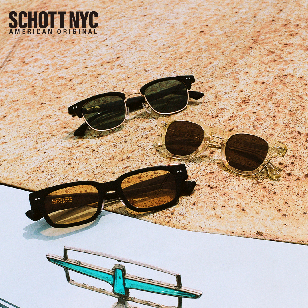 Schott 03 SLIAM ライトイエロー 44(ライトイエロー 44): サングラス