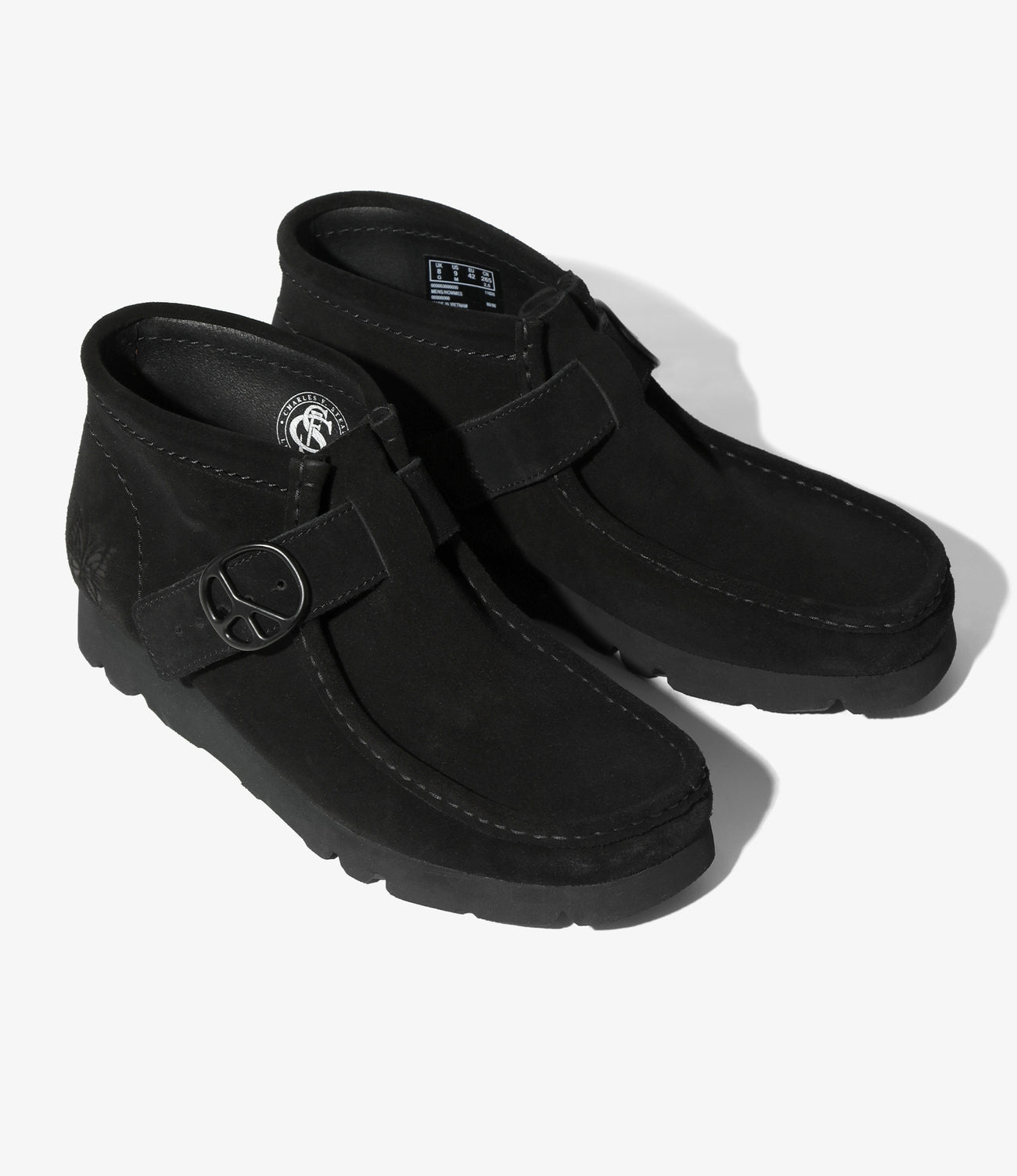 NEEDLES〉x〈CLARKS ORIGINALS〉Wallabee BT - Peace Buckle