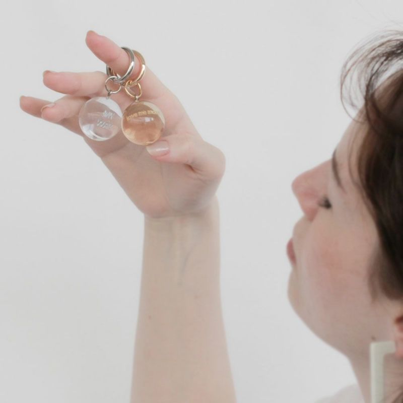 LIMITED NUMBER/リミテッドナンバー】MELLOW-KEYCHARM クリアボール