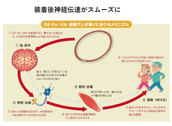 神経系伝達量子波ネックレス QB Ker （キュービー ケルスター