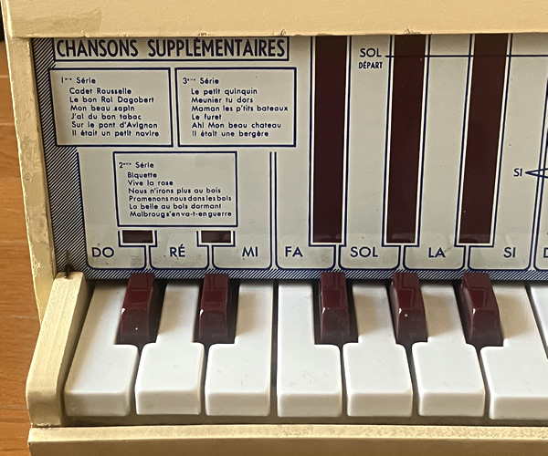 organ69 : [tp046]Michelsonne PARIS Toy Piano