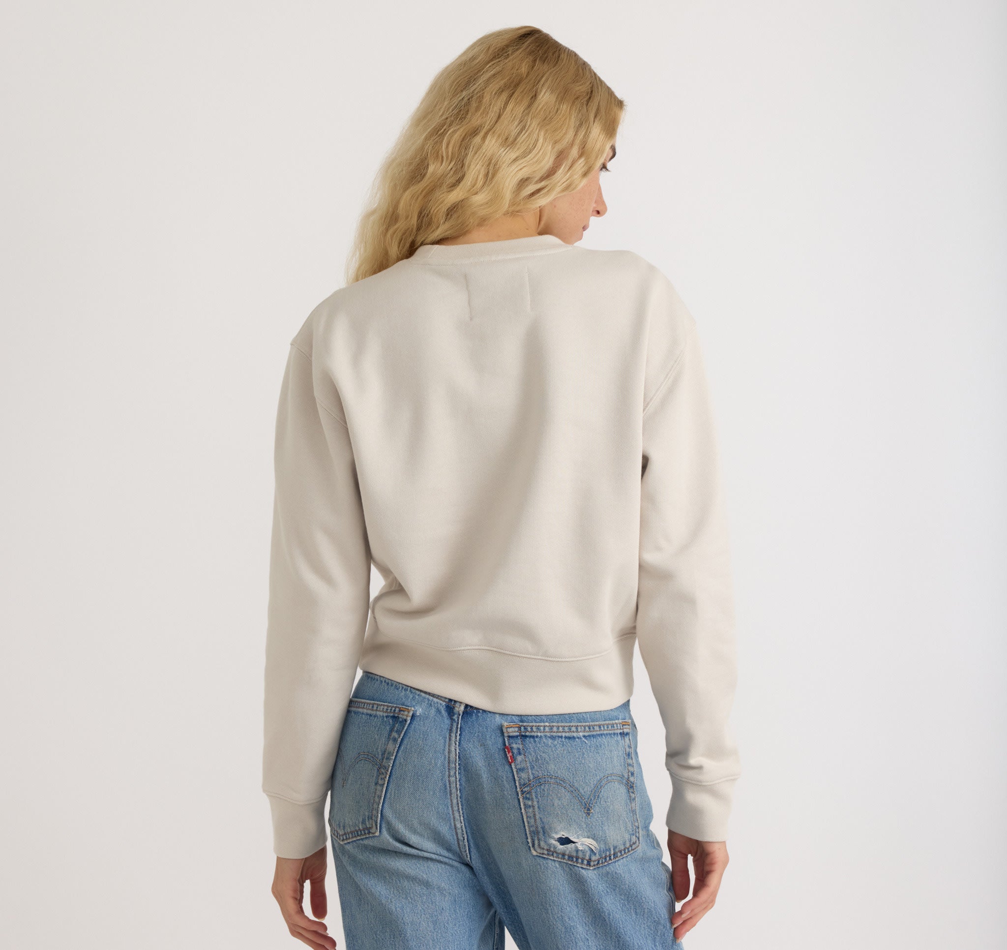 Weekend Crop Crewneck | Only € 59 | Organic Basics