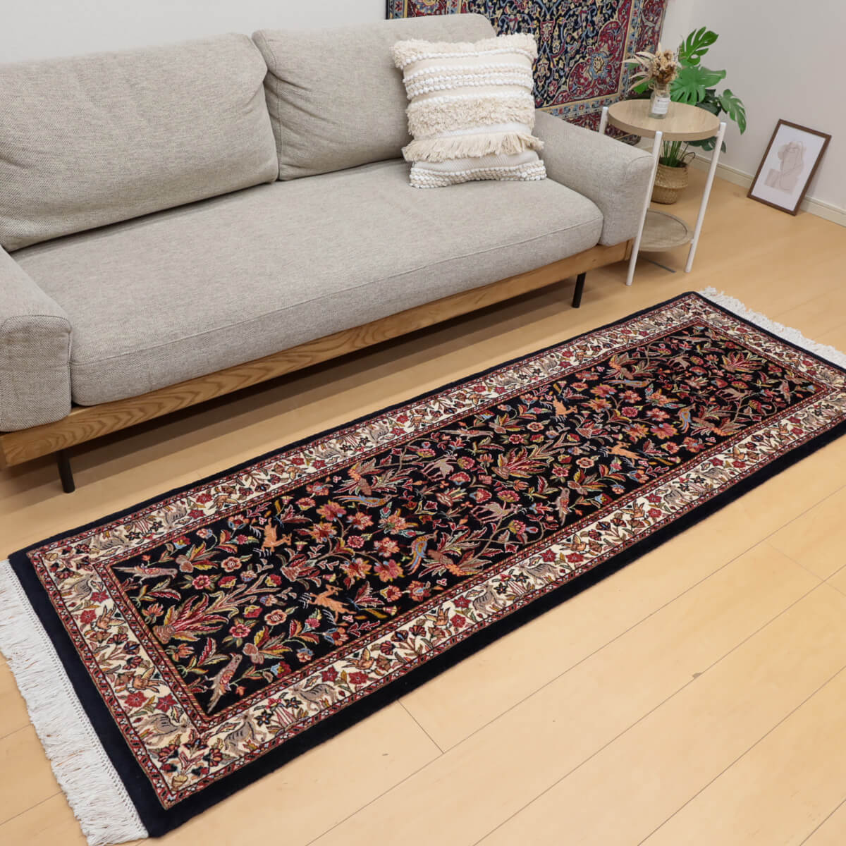 ゾランヴァリ,ギャッベ,ルリバフ,278×200cm｜上質手織りペルシャ絨毯