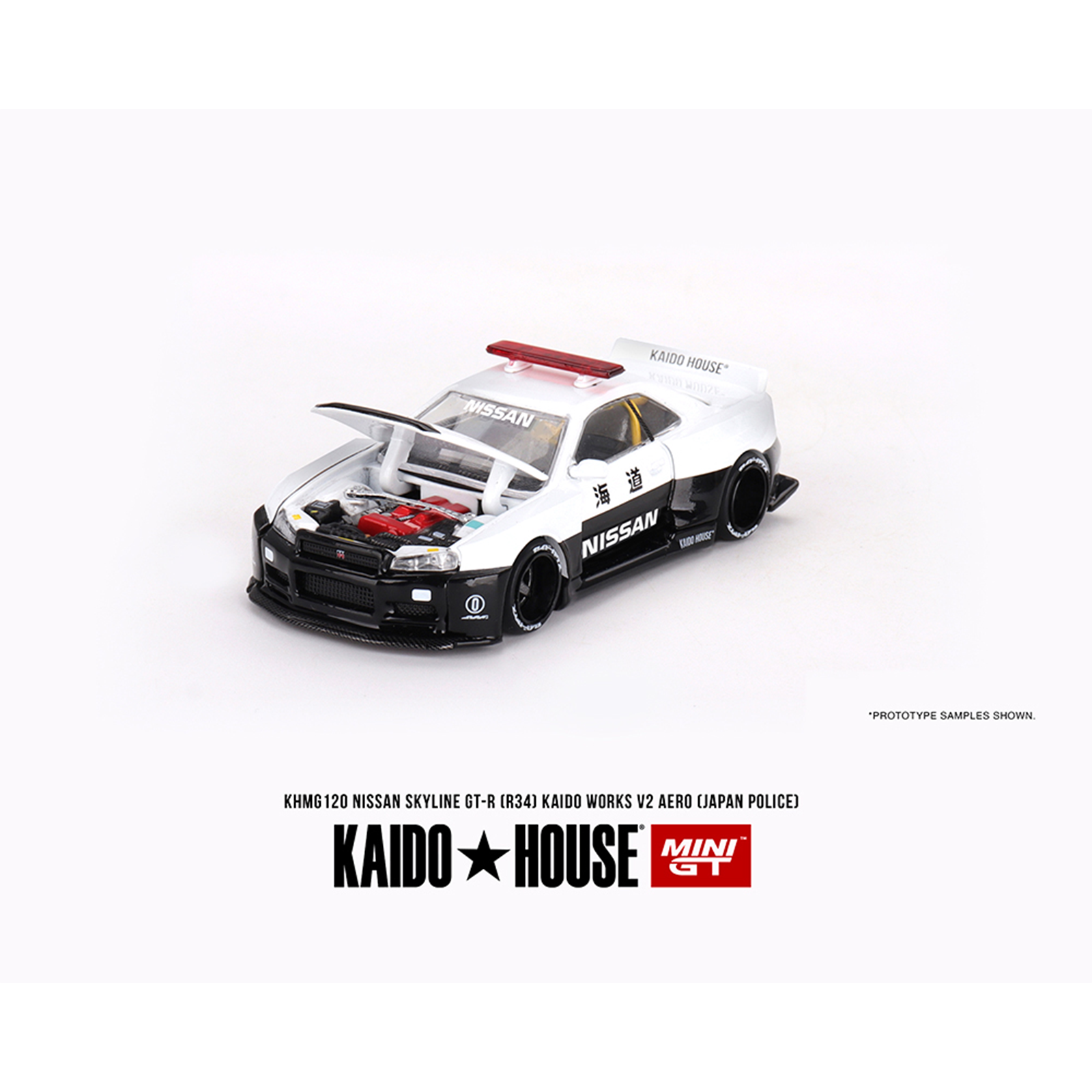 Kaido House Nissan Skyline GT-R R34 Kaido Works (V2 Aero) Police