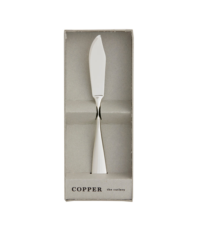 COPPER the cutlery 銅製バターナイフ(シルバーミラー) ¥2,750 大人の