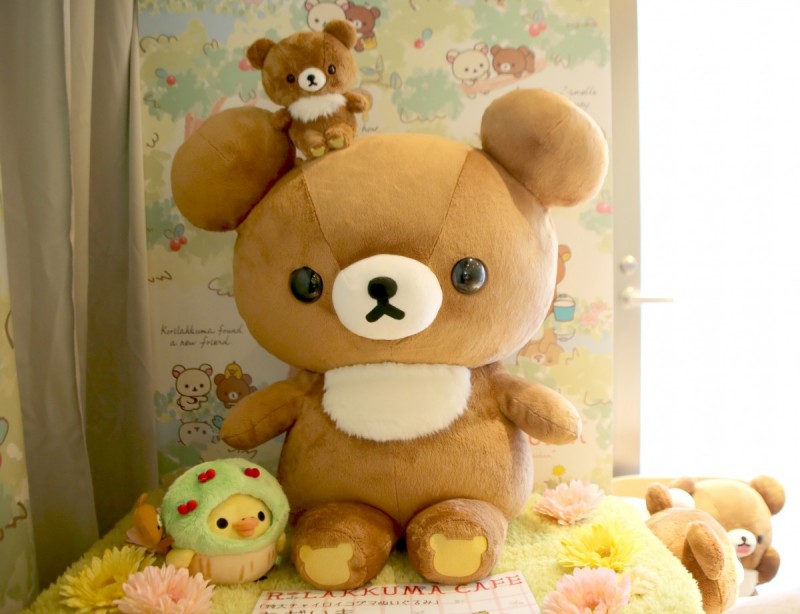 この春限定の『リラックマカフェ』 チャイロイコグマと出会った