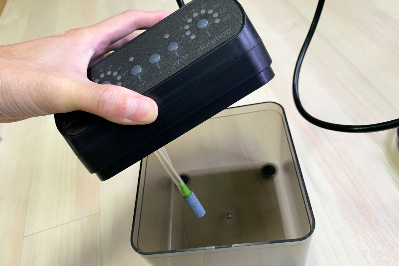 自動散水機「モンスーンソロ」、実使用レビュー – おたま商会