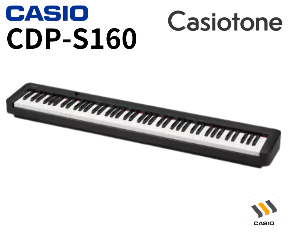 CASIO/電子ピアノ/CDP-S160BK｜鍵盤、電子ピアノ通販ottoピアノ