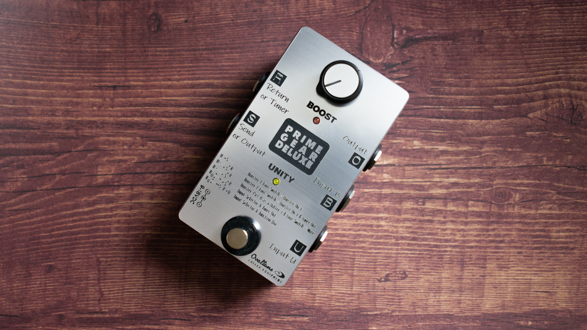 PRIME GEAR DELUXE – Ovaltone -handmade effect pedals-