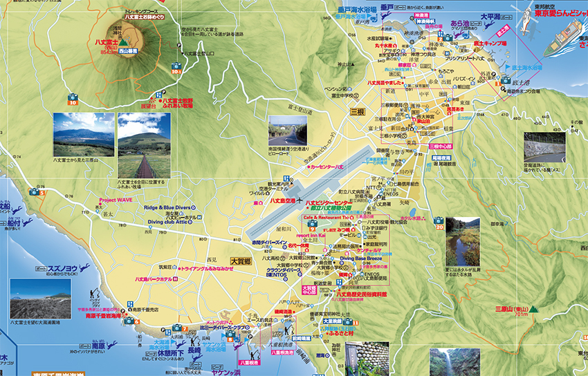 島地図（八丈島）: O-ZONE Graphics BLOG