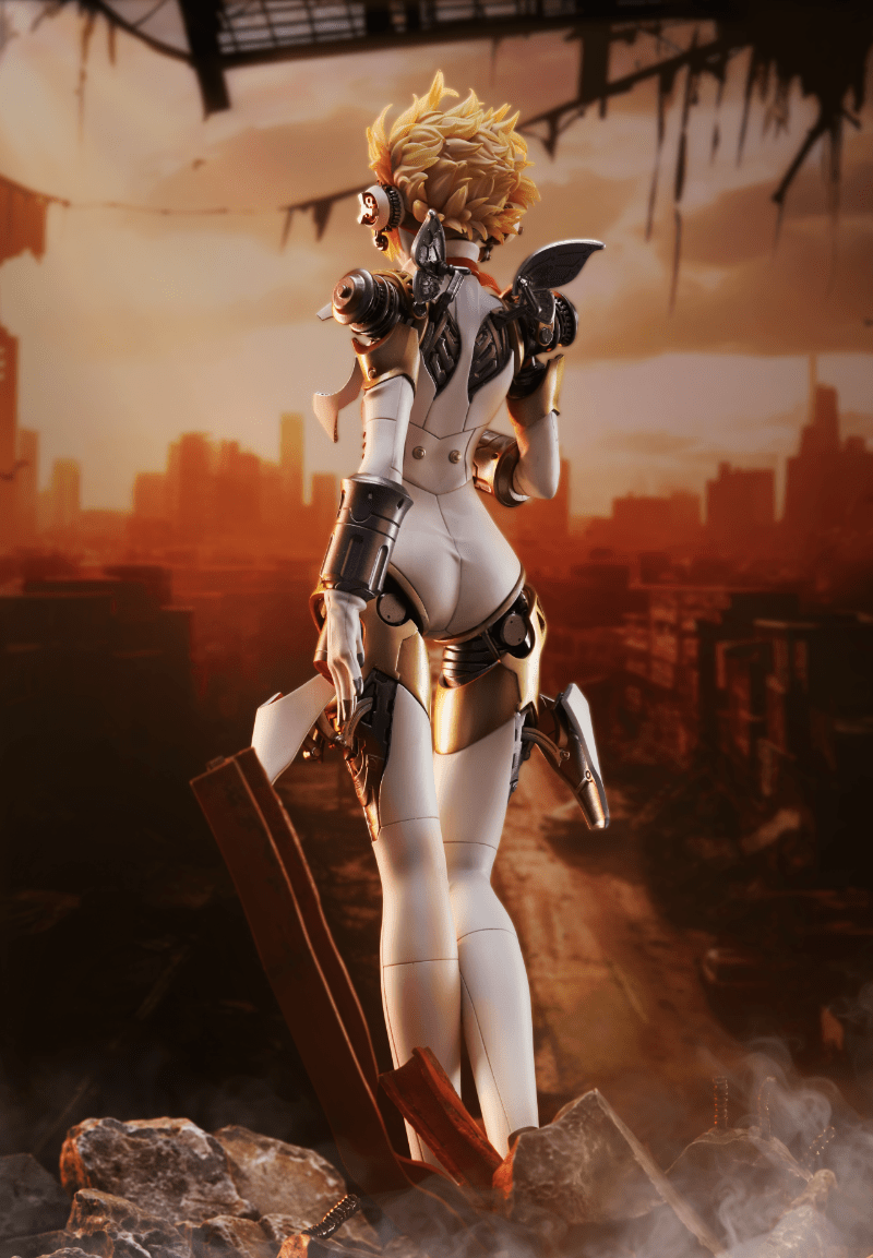 P4U2』から、アイギス エクストリームオルギアモードのフィギュアが