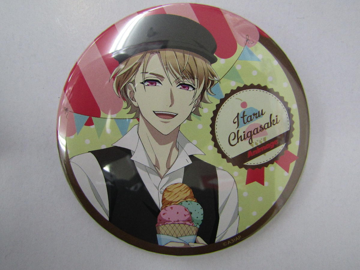 A3! 茅ヶ崎至 痛バッグ 缶バッジ