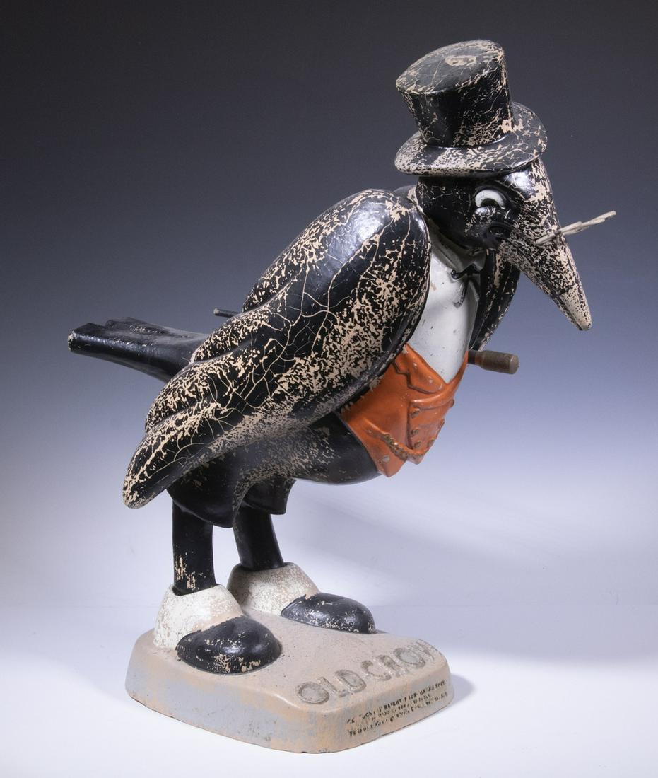 Old Crow Whiskey Display Figure