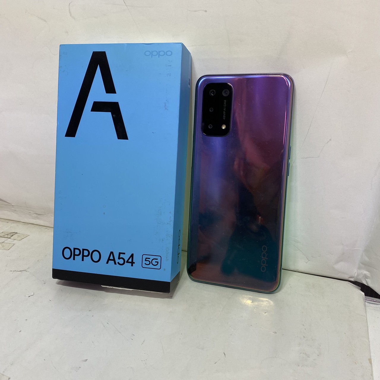 SIMフリー OPPO A54 5G 64GB パープル色 OPPO A54 5G | オッポ