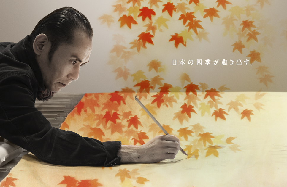 NHK推薦美術講師 片岡 鶴太郎 画家作品 常に初心、常に挑戦。「画業三