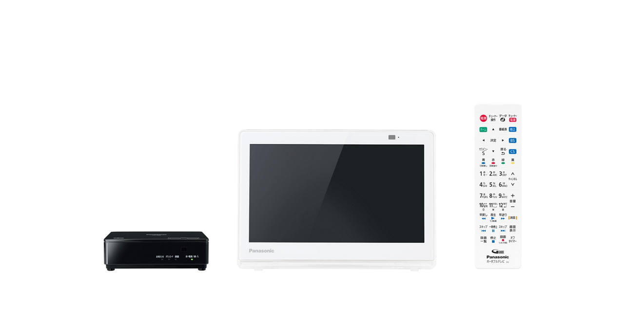 概要 ポータブル地上・BS・110度CSデジタルテレビ UN-10E9