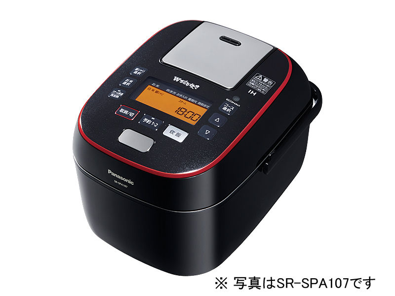 概要 スチーム&可変圧力IHジャー炊飯器 SR-SPA187 | 炊飯器 | Panasonic