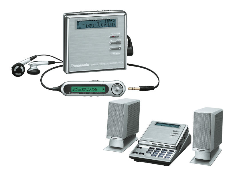 概要 ポータブルMDレコーダー SJ-MR250 | オーディオ | Panasonic