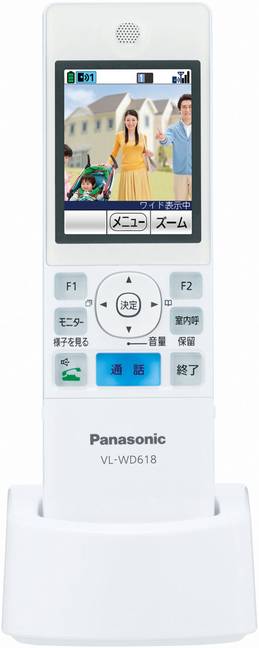 購入 ワイヤレスモニター子機 VL-WD618 | 消耗品・別売品 | Panasonic