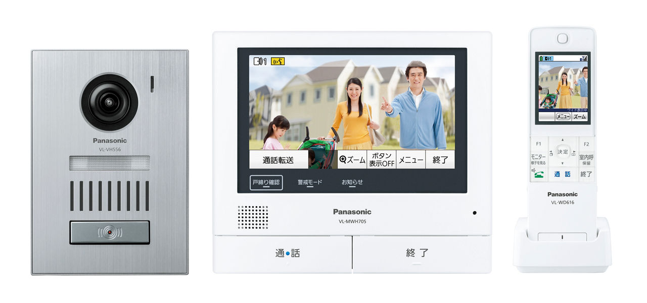 概要 テレビドアホン VL-SWH705KS | インターホン・テレビドアホン